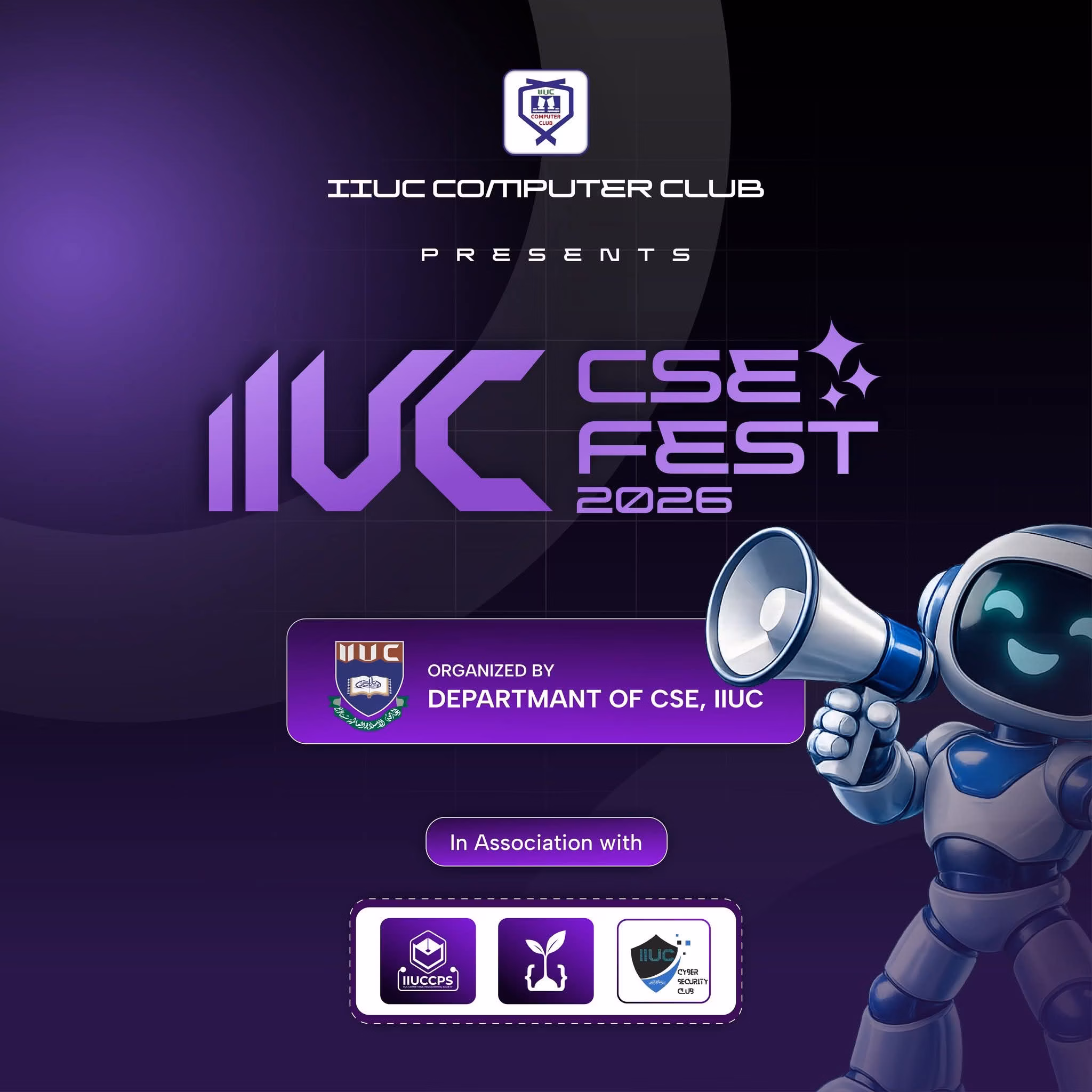 IIUC CSE FEST 2026 Poster