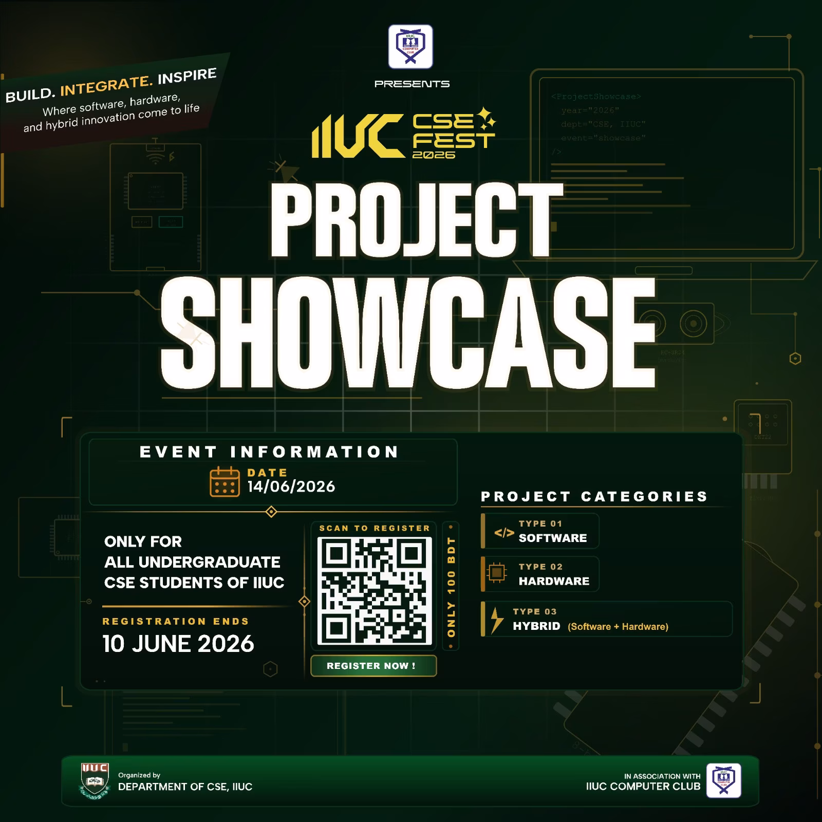 Project Showcase Competition 2026