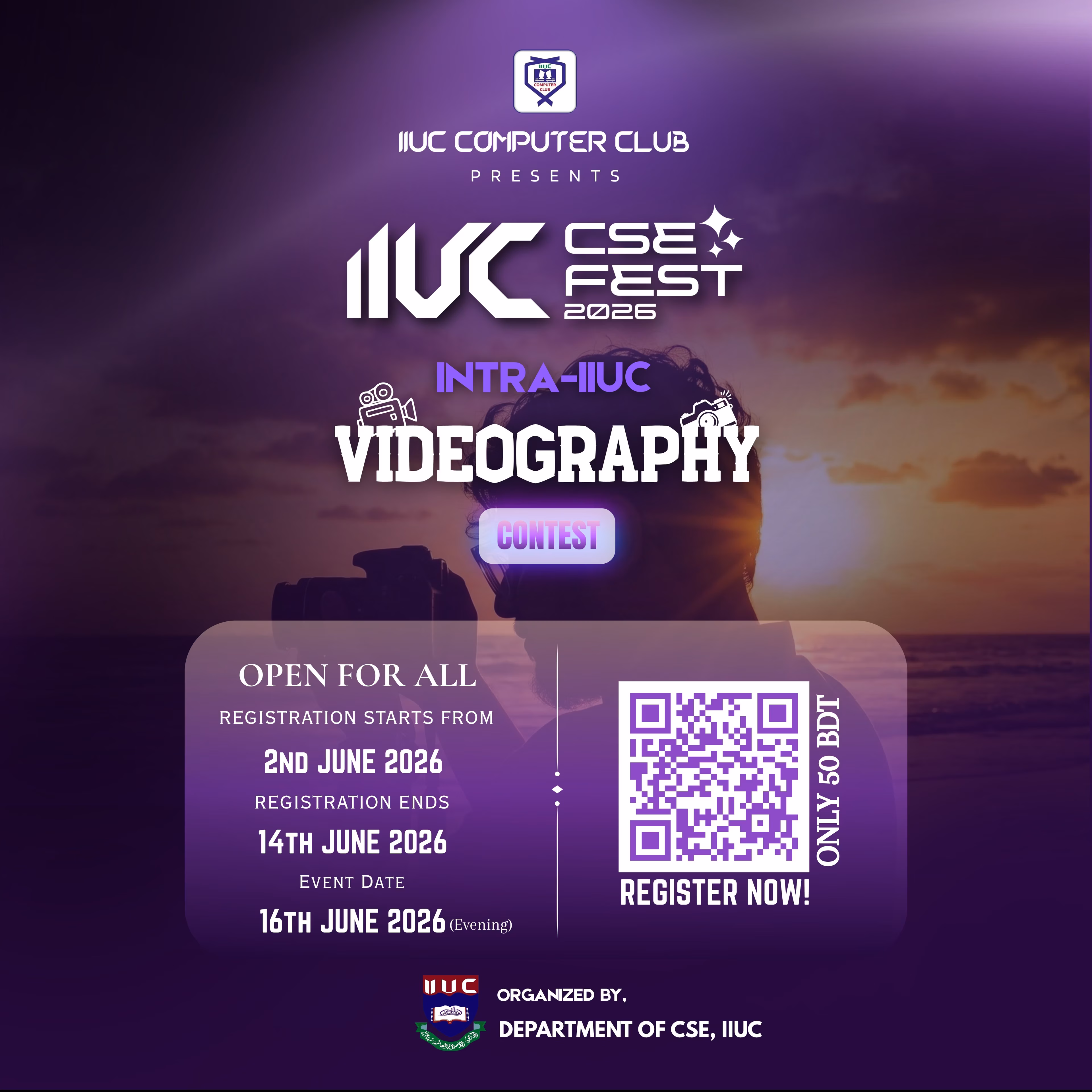 From Vision to Screen: Intra-IIUC Videography Contest