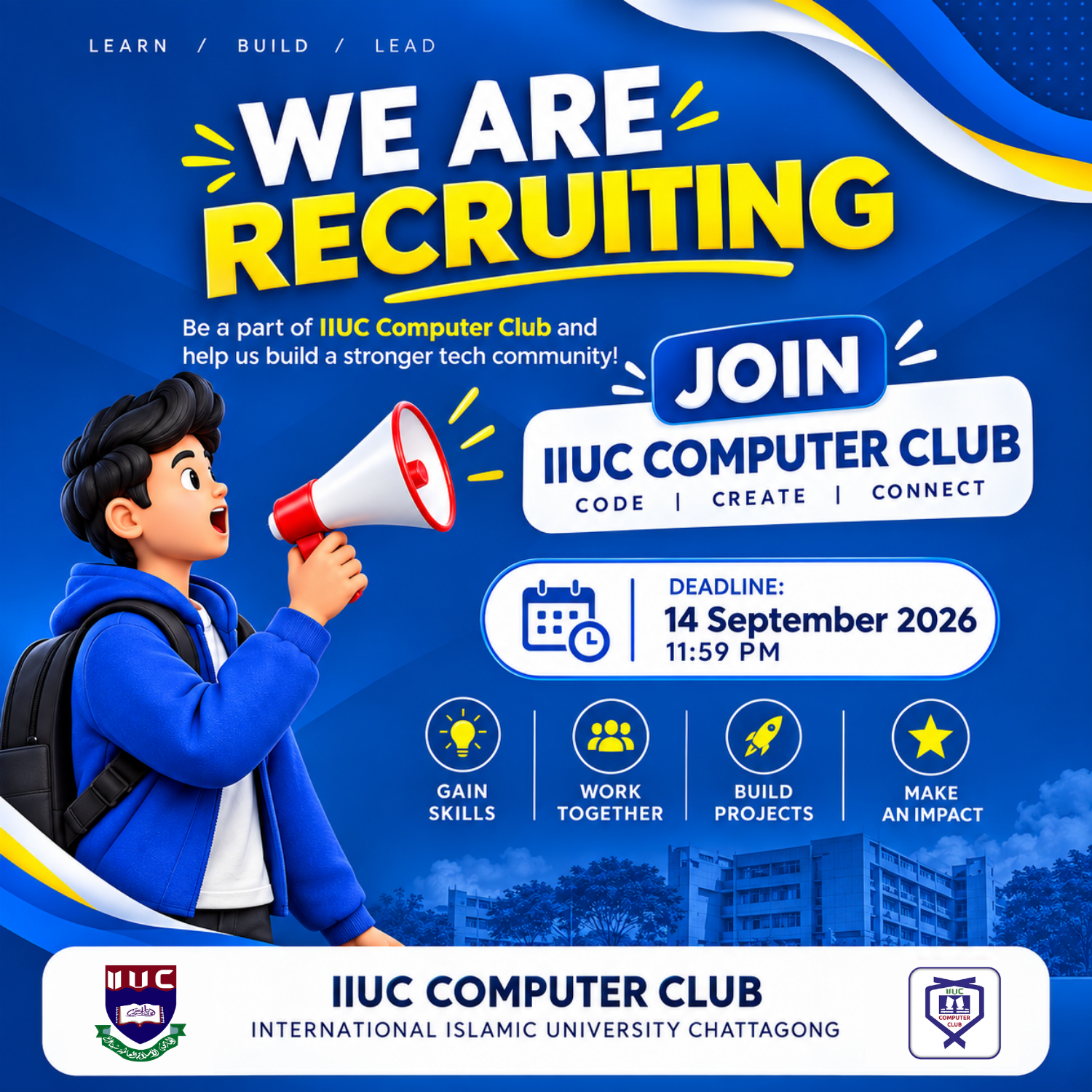 Executive Members Recruitment for 2026-2027 Session